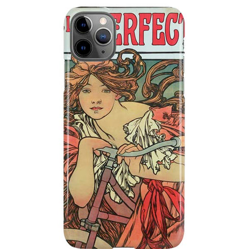 Alphonse Mucha Cycles Perfecta iPhone Cases